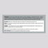 Supplement Facts panel for Caleb Treeze Stops Leg and Foot Cramps, 8 oz.