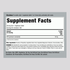 Supplement Facts for P-5-P Coenzyme Vitamin B-6 50 mg, 200 Tablets.
