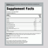 Supplement Facts panel for Norwegian Gold Super Critical Omega 60 Coated Softgels, detailing nutritional information.