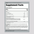 Supplement Facts for Triple Strength Glucosamine Chondroitin Coated Caplets, detailing its composition.