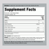 Flaxseed Oil 1000 mg Softgels Supplement Facts panel for 180 count package.