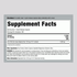 Supplement Facts panel for Corn Silk 1200 mg, 200 Capsules.