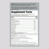 The Supplement Facts panel for the CandiSmart 2 Part Kit provides detailed information on its ingredients and nutritional values.