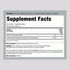 Image of the Supplement Facts panel for Standardized Cistanche, 30 vegetarian capsules.