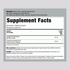 Supplement Facts panel for Nature's Way DIM-plus, containing 120 capsules, highlighting nutritional information and dosage.