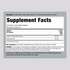 Supplement Facts for Acetyl L-Carnitine & Alpha Lipoic Acid Capsules, 90 count.