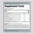 Supplement Facts panel for Ultra Energy Booster Capsules 90, detailing ingredients and nutritional information.