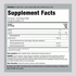 Supplement Facts panel for Triple Strength Fish Oil 1400 Softgels, 100 count, detailing nutritional information.