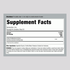 Supplement Facts panel for Carlyle TurkeyTail Mushroom Liquid Extract 2 fl oz bottle.