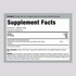 Supplement Facts panel for Ginkgo Biloba Extract 60 mg, 60 Tablets.
