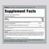 Supplement Facts panel for Ashwagandha 4500 mg per serving, 240 capsules, detailing ingredients and dosage information.