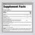 Supplement Facts panel detailing ingredients for Multi-Collagen 60 Gummy.