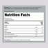 Shows the Supplement Facts panel for Lily Aloe Vera Juice, Certified Organic, in a 16 oz bottle.