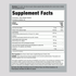 Image showing the Supplement Facts panel for Prostafit 180 Capsules, detailing the nutritional information and ingredients.