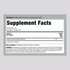 Supplement Facts panel for Ginger Root AF Liquid Extract 2 oz bottle.