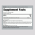 Supplement Facts label for Odorless Garlic 500 mg Softgels containing 200 softgels per bottle, listing ingredients and nutritional info.