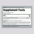 Image of Supplement Facts panel for Tribulus Max 1000 mg 200 Capsules.