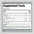 Supplement Facts panel for PIP C + Zinc Immune Support Gummies, 60-count bottle.