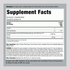 Supplement Facts panel for DGL Licorice Root Chew Mega Potency 4000 mg with 180 tablets.