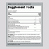 Supplement Facts panel for Double Strength Glucosamine Chondroitin Coated Caplets, within character limit.