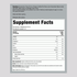 The Supplement Facts panel for Dynamic Tart Cherry Concentrate 16 oz.