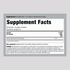 Supplement Facts for Burdock Root Liquid Extract AF, 2 oz bottle.