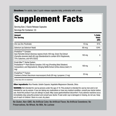 Prostate Support, 66 Capsules