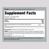Supplement Facts panel for Beet Root Concentrate 8000 mg, 320 Capsules.