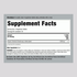 Supplement Facts panel for Organic Chlorella 1000mg Tablets 120-count.
