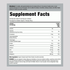 Supplement Facts panel for Organic Pumpkin Seed Protein Powder, 16 oz bottle.