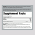 Label showing Supplement Facts for Calm Orange 16 oz (453 g).