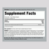 Supplement Facts panel detailing Huperzine 200 mcg per capsule, with a total count of 90 capsules.