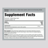Supplement Facts panel for Garlic High Allicin-Odor Free 100 Tablets, detailing ingredients and nutritional information.