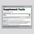 Supplement Facts panel for Bitter Melon, Momordica, 1200 mg, 200 Capsules.