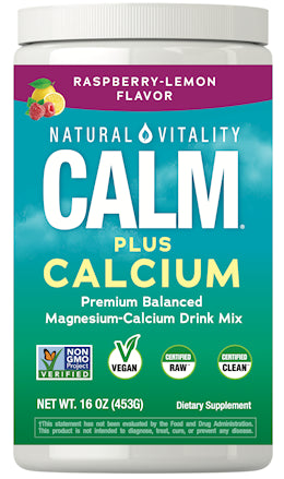 CALM plus Calcium Powder Raspberry-Lemon, 16 oz (454 g)