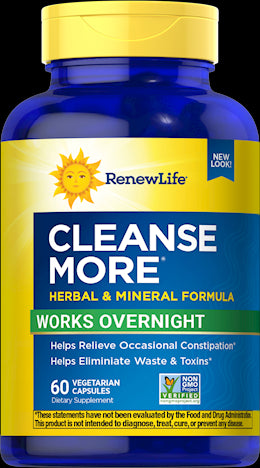 Cleanse More Overnight Formula, 60 Vegetarian Capsules