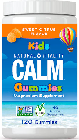 CALM Kids Gummies Sweet Citrus Flavor, 120 Tasty Gummies