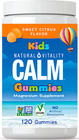 CALM Kids Gummies Sweet Citrus Flavor, 120 Tasty Gummies