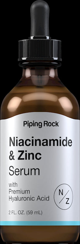 Niacinamide and Zinc Serum, 2 fl oz (59 mL) Dropper Bottle