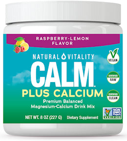 CALM plus Calcium Powder Raspberry-Lemon, 8 oz (226 g)