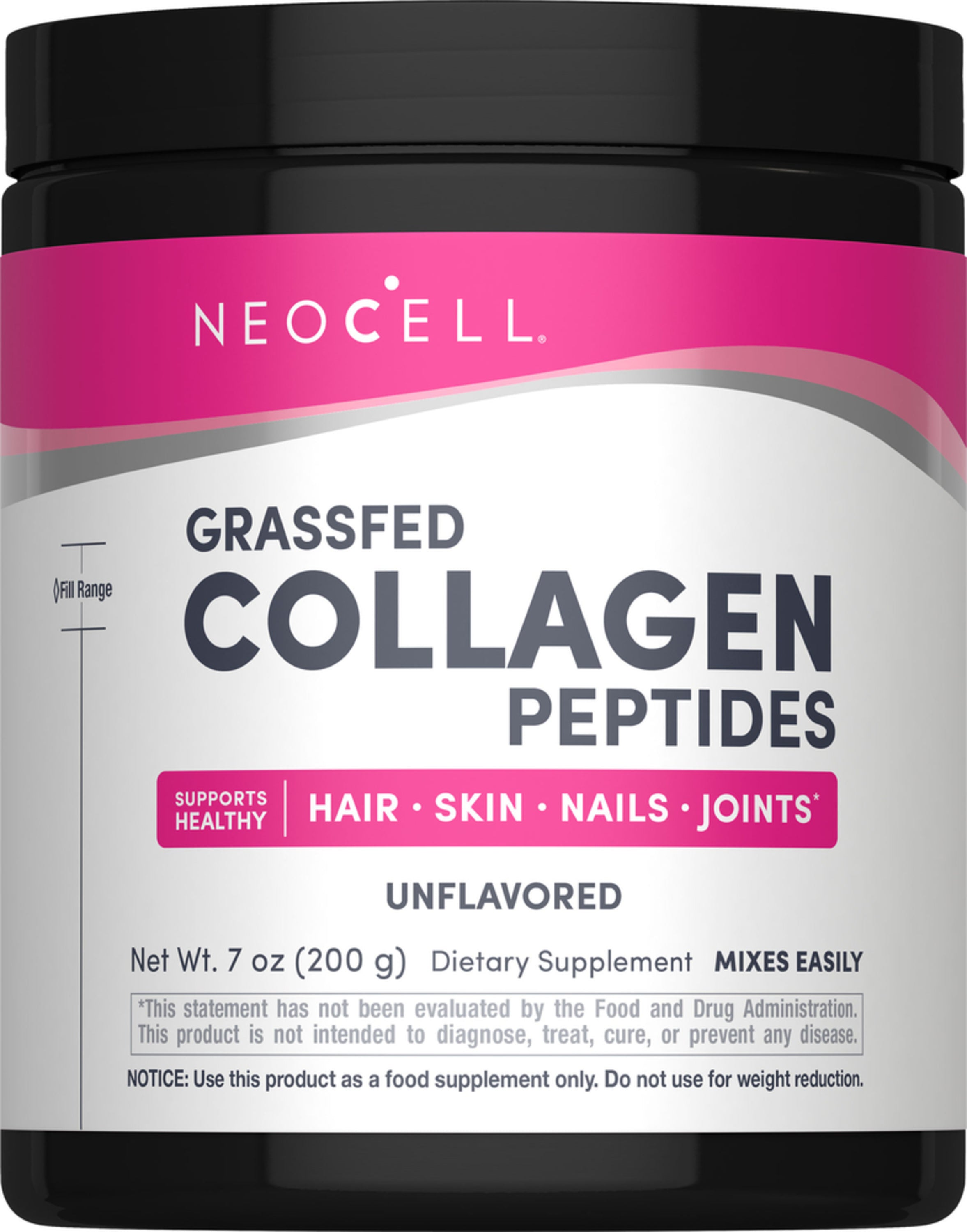 Grassfed Collagen Peptides, 7 oz (200 g) Powder