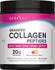 NCL Grassfed Collagen Peptides, Berry Lemon Flavor powder, 6.7 oz (190 g) container for joint and skin health.