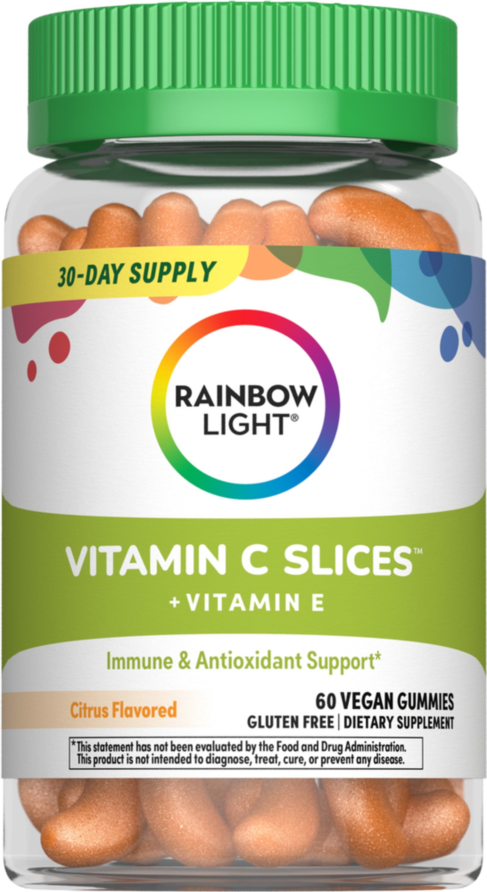 High Potency Vitamin C Gummies, 60 Vegan Gummies