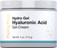 Hyaluronic Acid Gel Cream, 4 oz (113 g) Jar
