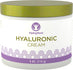 Hyaluronic Cream jar featuring a golden-olive green lid, containing 4 OZ (113 g).