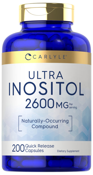 Inositol, 2600 mg (per serving), 200 Quick Release Capsules