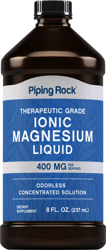Ionic Magnesium Liquid, 400 mg (per serving), 8 fl.oz (237 mL) Bottle
