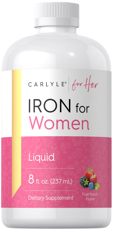 Iron for Women (Fruit Punch), 8 fl oz (237 mL) Bottle