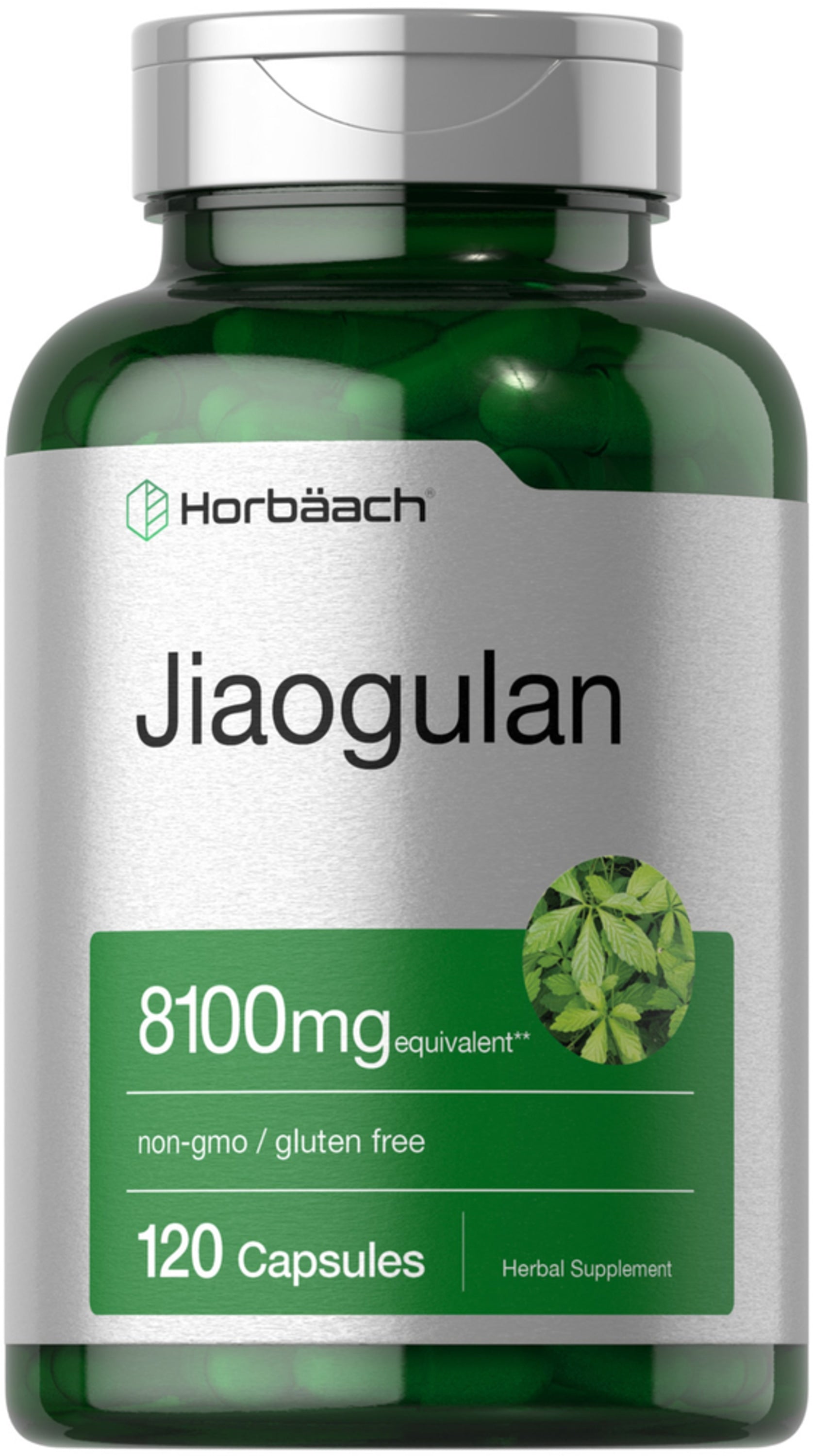 Jiaogulan, 8100 mg, 120 Quick Release Capsules