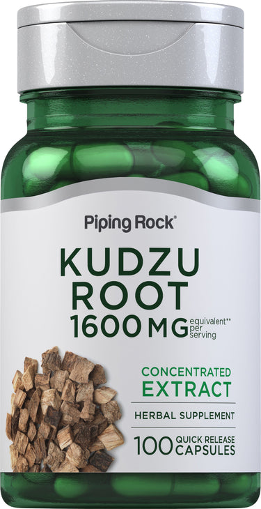 Kudzu Root, 1600 mg (per serving), 100 Quick Release Capsules